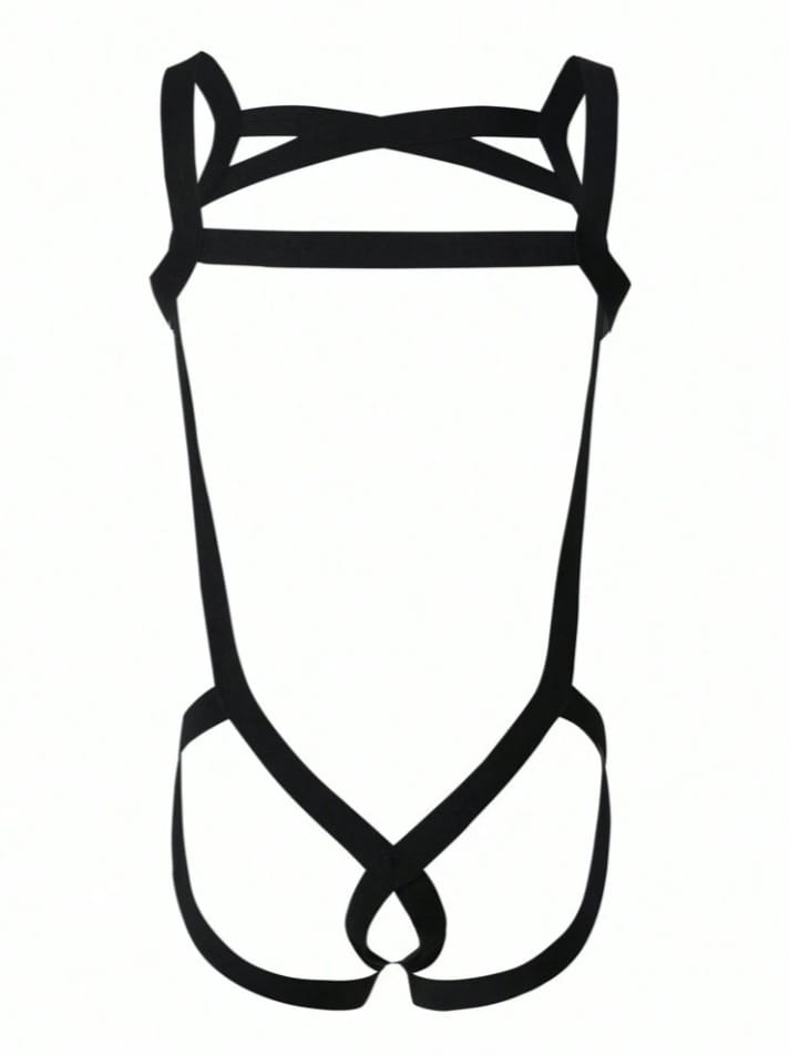 Men's Solid Color Bandage Sexy Underwear